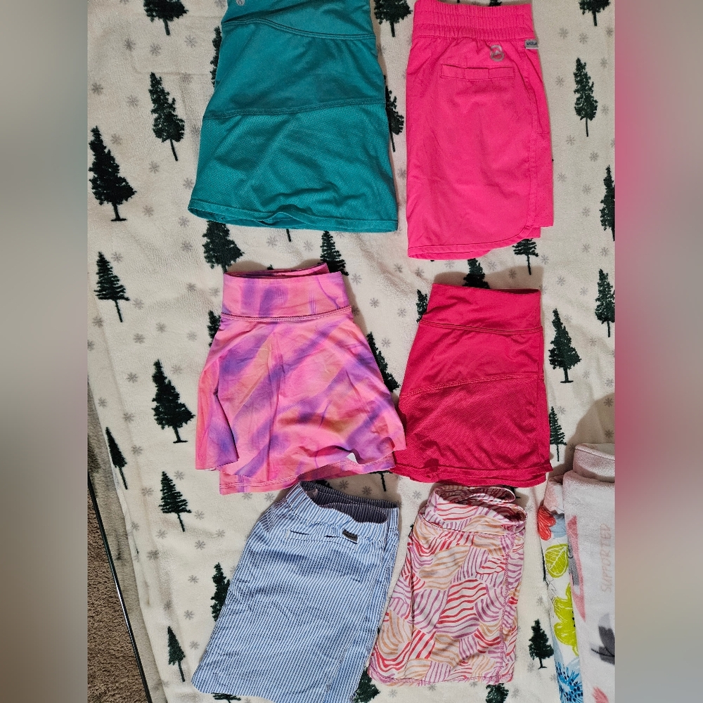 Magellan Outdoors Multicolored Mini Skirt in Pencil Style for Athletic Wear